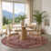 Premium Machine Washable Lucchesi AMF1761 Border Rug