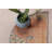 Stylish Red Turkish Oushak Rug Perfect For Entryway Or As a Charming Door Mat