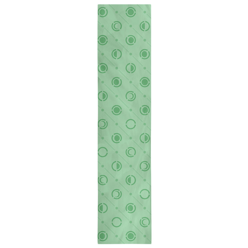Classic Moon Phases Table Runner, 16" x 90", Pear Green