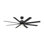 Renegade 8 - Blade Outdoor Integrated LED Smart Standard Ceiling Fan with Remote Control and Light Kit Included
