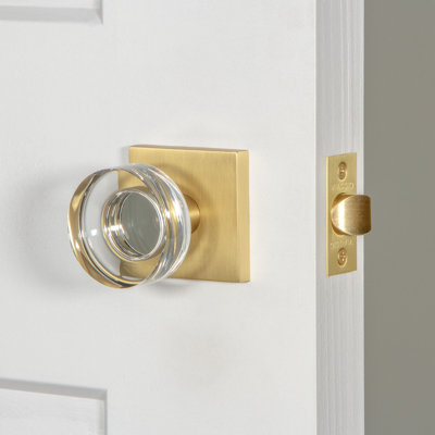 Viaggio Rosette with Circolo Crystal Knob