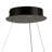1 - Light Black LED Unique/Statement Pendant
