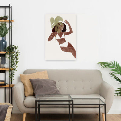 Swimsuit III - Multicultural Figurative Tropical Art