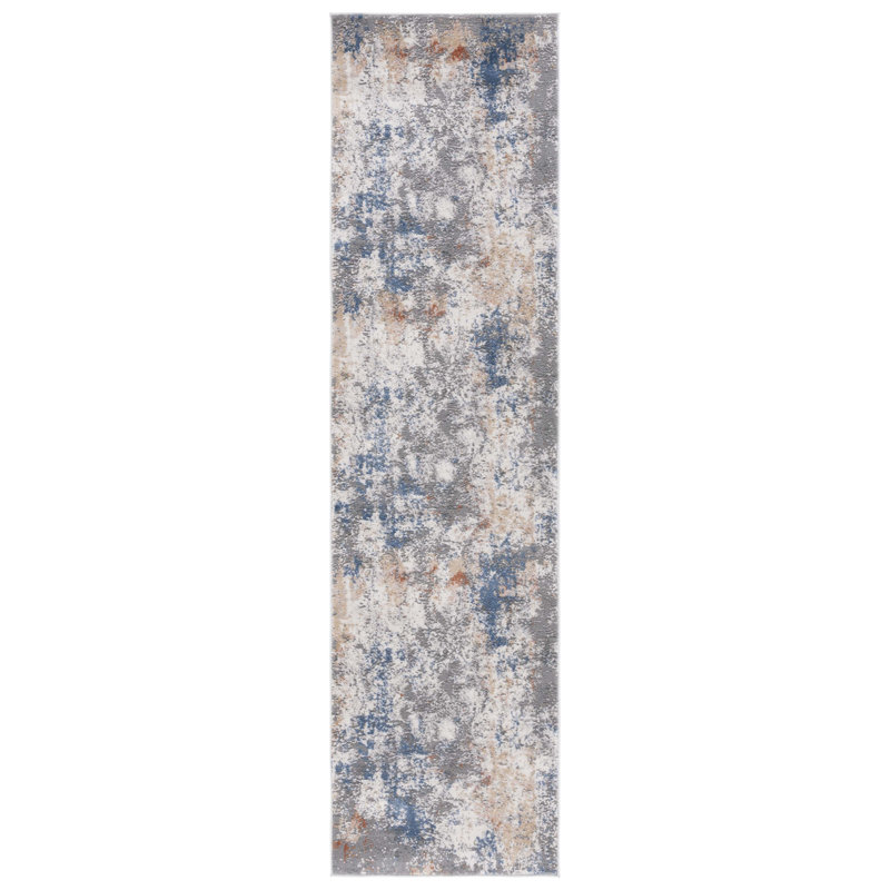 Chandlor Eternal Performance Abstract Rug, Runner 2'2" x 8'