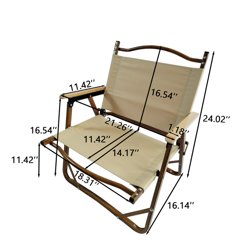 Chaise pliable et portable Comfy