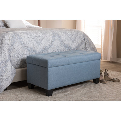 Repose-pieds rangement touffeté Colgan