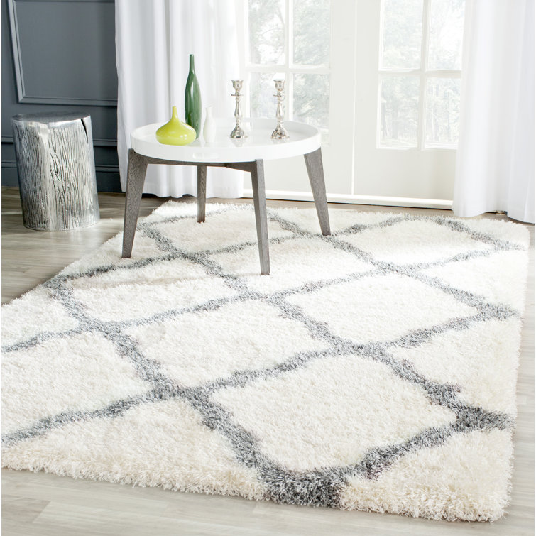 Bertl Shag Performance Geometric Rug