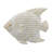 Catalina 9" W Handmade Ceramic Fish Figurine