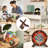 Wooden Cookbook Display Stand Holder - Adjustable, Foldable