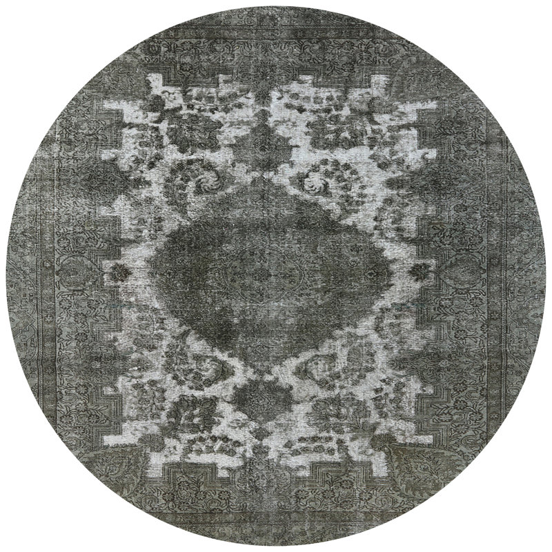 Howard Beach Oriental Indoor Rug, Round 5'
