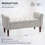 Banc de rangement en polyester touffeté-913810846-918948123