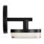 Sean Lavin Khan Bathroom Bedroom Wall Fixture With Silk Screen White Inside Clear Outside Shade-1759138741-1759138761-1759138763