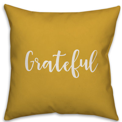  Coussin Grateful
