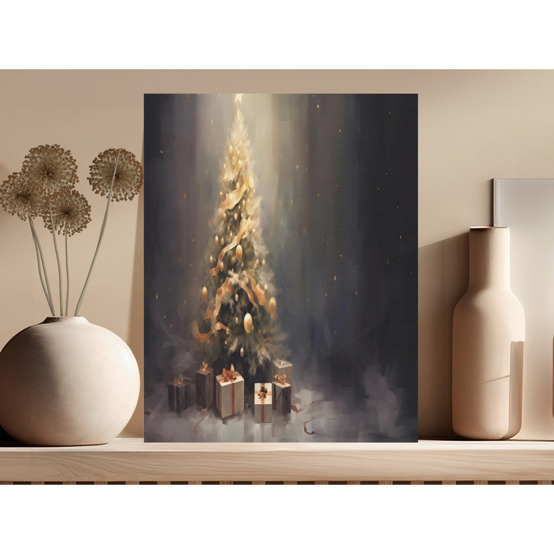 Elegant Christmas Tree Candle, Holiday Scented Soy Candle, Festive Home Decor, Winter Wonderland Gift, Cozy Christmas Ambience