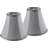 10.6''H x 13''W White Bell Lamp Shades for Table Lamp(Set Of 2)-441213016