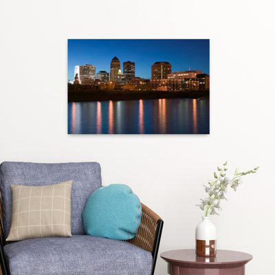 Buildings At The Waterfront Des Moines River Des Moines Iowa Usa Abstract Contemporary Architecture City Art