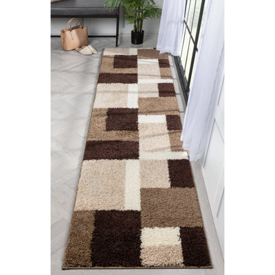 Tapis beige / brun Marci