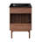 Classe 24" Freestanding Bathroom Vanity in Brown Oak with Black 3-Hole Centerset Sink Top-100841230-100841229
