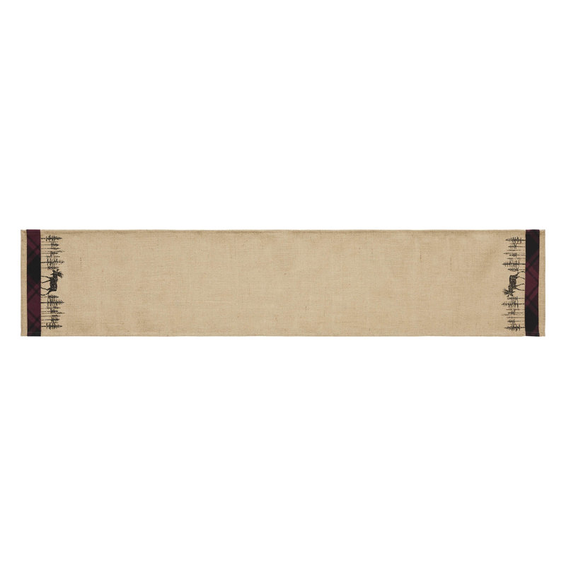 Arjon Rectangle Cotton Table Runner, 60" x 12"