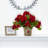 Geranium Arrangement in Planter