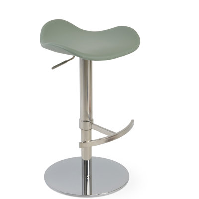 Falcon Piston Adjustable Height Swivel Bar Stool