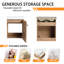 Ensemble de meuble-lavabo mural simple 18 po avec porte à fermeture douce et lavabo en céramique 18 po-82283009