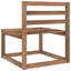 Casimir Pine Outdoor Armless Lounge Chair-2126050638