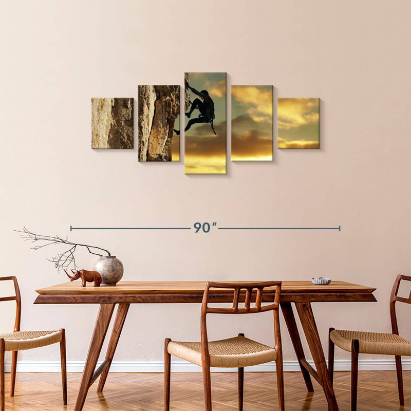 Climbing, 34" H x 74" W