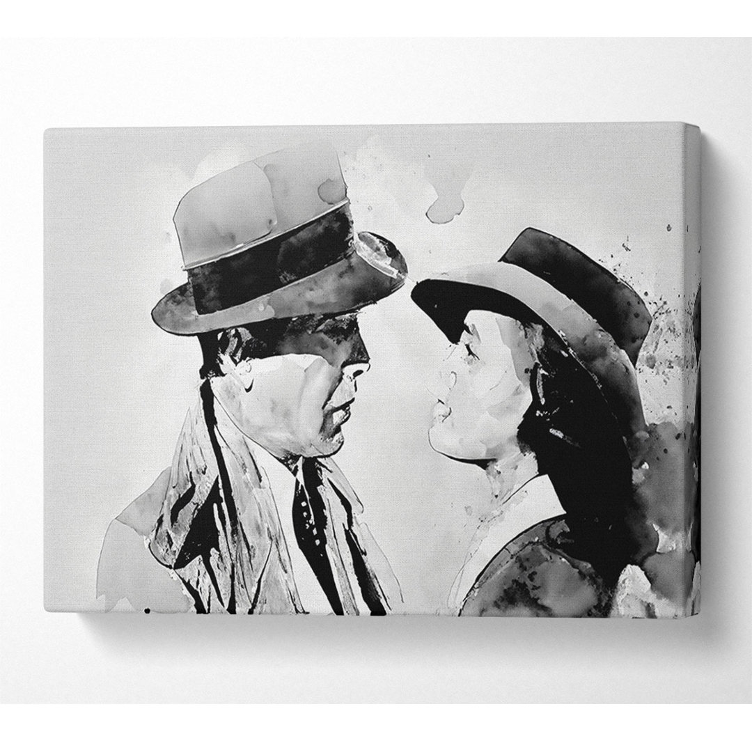 Casablanca the Look B N W - Kunstdrucke auf Leinwand