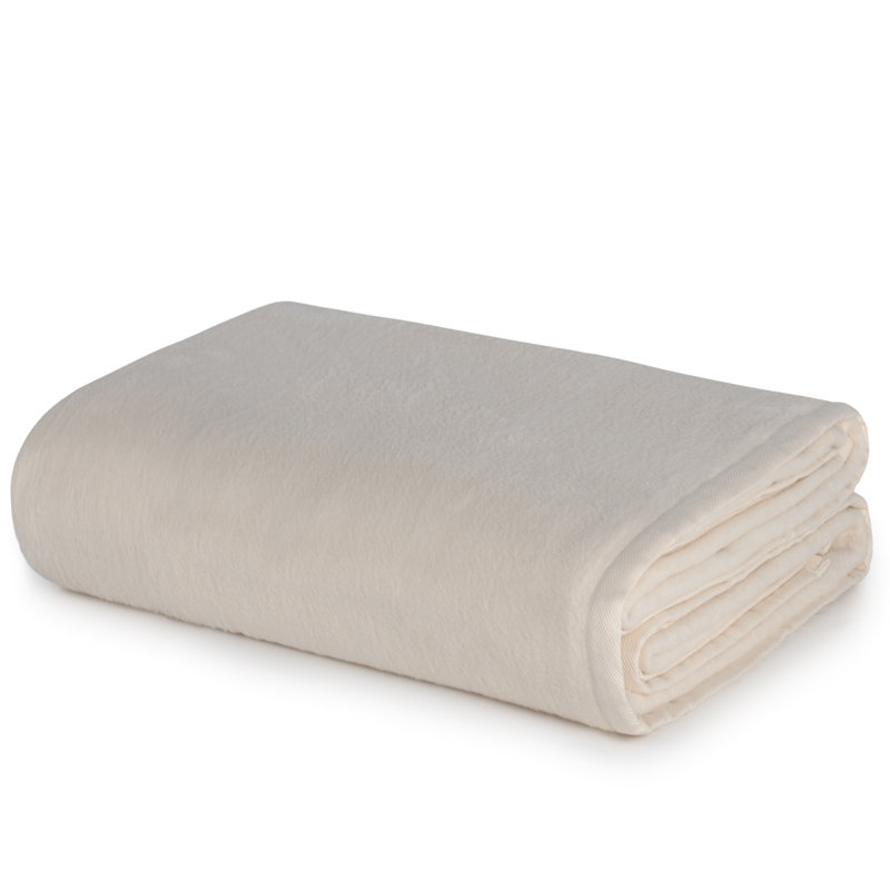 Finnley 100% Cotton Blanket, Twin, natural