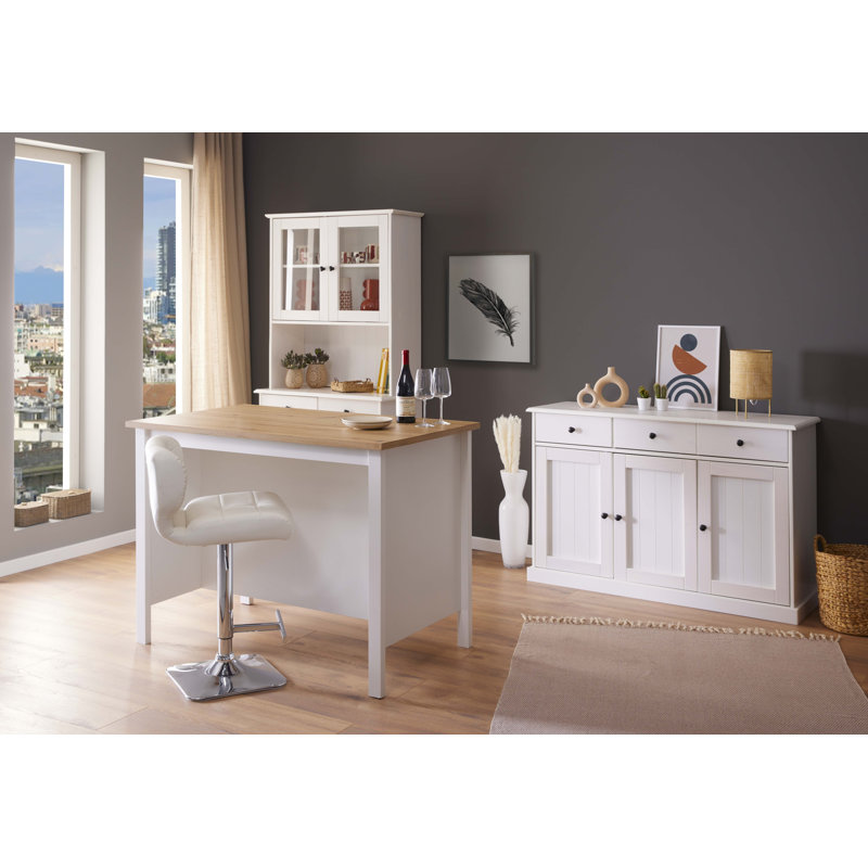 Adaliz Kitchen Island, Anthracite