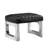 22.44'' Genuine Leather Rectangle  Ottoman&Pouf with nailhead trim-924334125