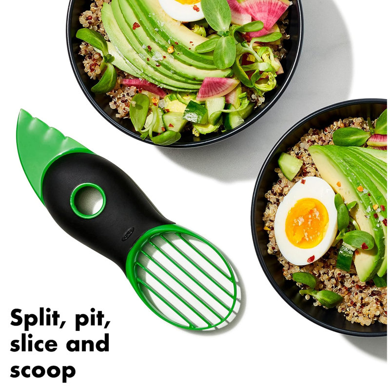 Oxo Good Grips Green 3-In-1 Avocado Slicer