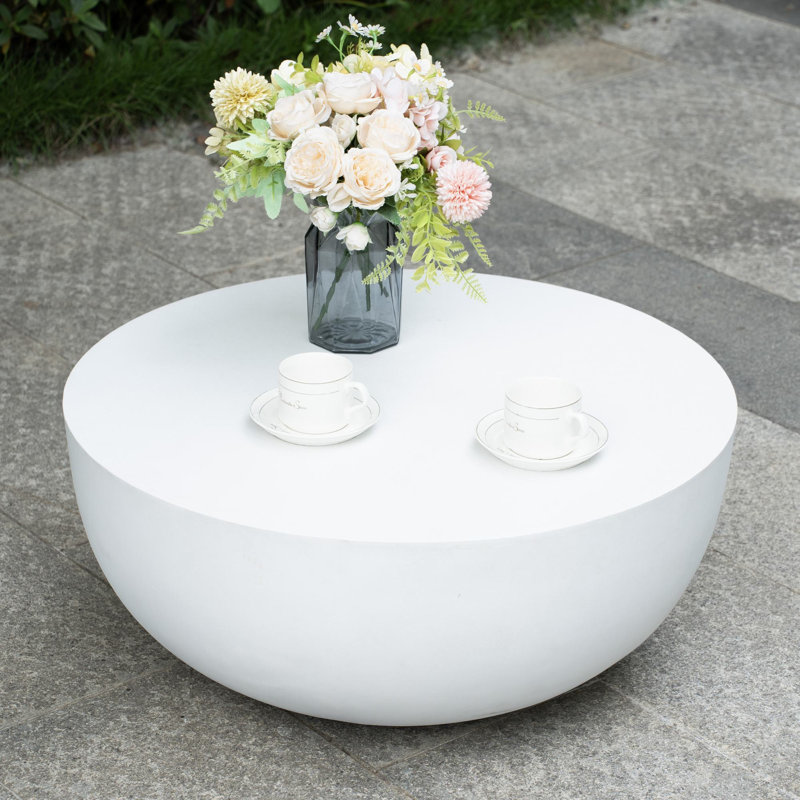 Table basse ronde l 27,56 po Araceli