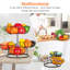Prep & Savour Andrianne Metal Fruit Bowl