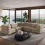 Canapé modulaire en velours 5 pièces Jubilee-104318350