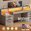 Rachmiel Computer Desk with Power Outlet-1323017254
