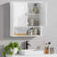 Armoire au-dessus de la toilette 25,6 po Velmora - Rangement réglable à 3 niveaux pour votre sauvetage vertical