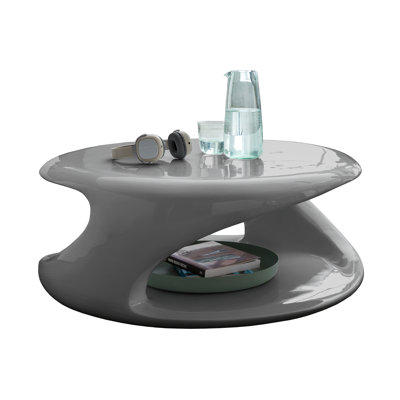 Hessie Abstract Coffee Table with Storage