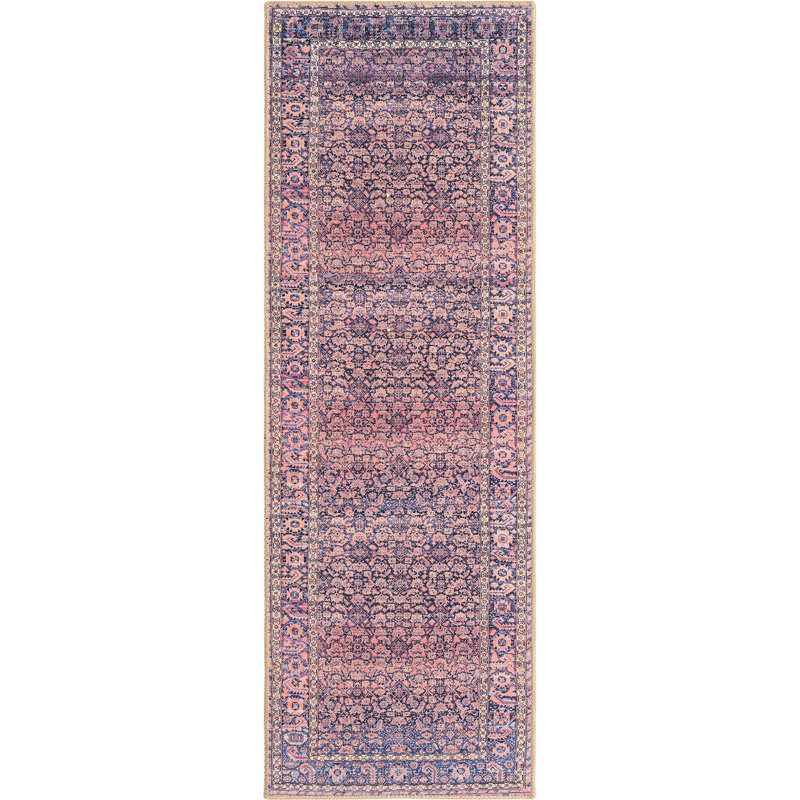 Mcclamma Chenille Oriental Indoor Rug, Runner 2' x 6'