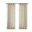 Fretwork Print Grommet Top Window Curtain Panel With Geometric Design And Light-Filtering Texture-534900627-534900631