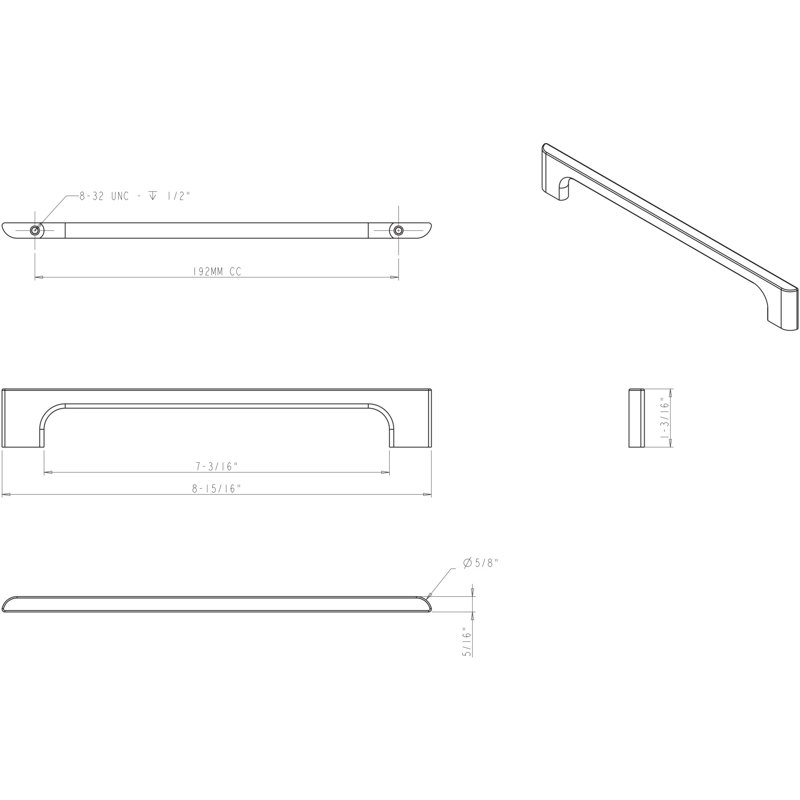 Leyton Bar / Handle Pull