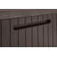 Artechworks 57.8cm W 136L Lockable Deck Box in Brown