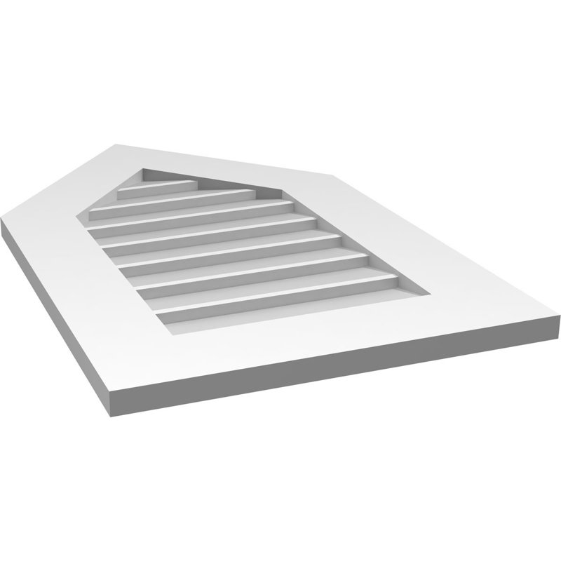 Ventilateur à pignon en uréthane non-fonctionnel Signature, H 30 po x l 18 po x P 1 po
