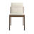 Arusha Beige Linen And Wood Dining Chairs-729390218