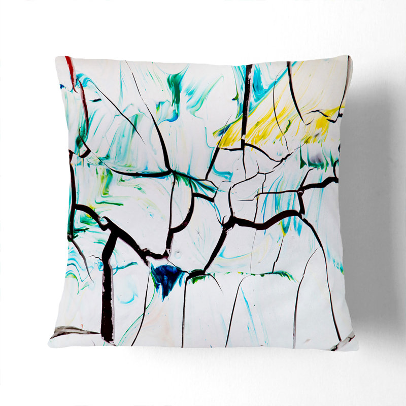 Abstract Square Throw Cushion, 40 x 40 cm
