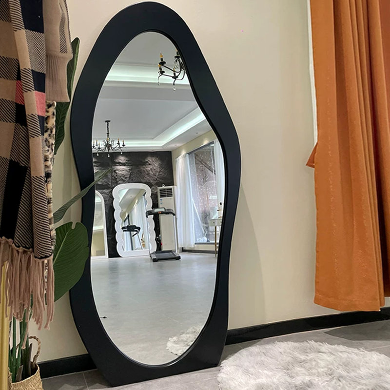 Free Form Manufactured Wood Full Length Mirrors, 66.93" H x 31.5" W