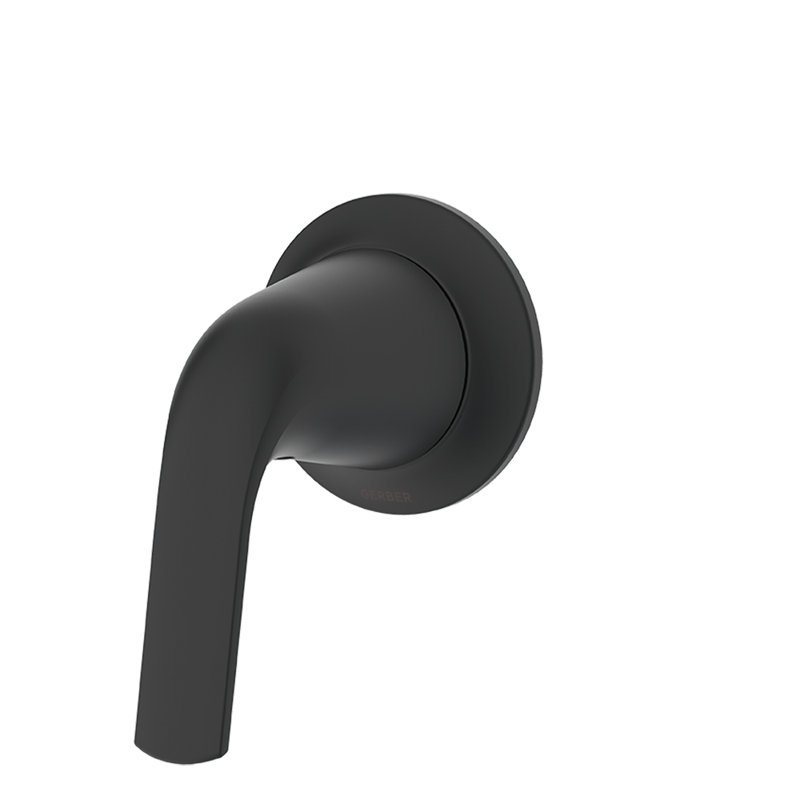 Lemora Tub and Shower Faucet, Satin Black