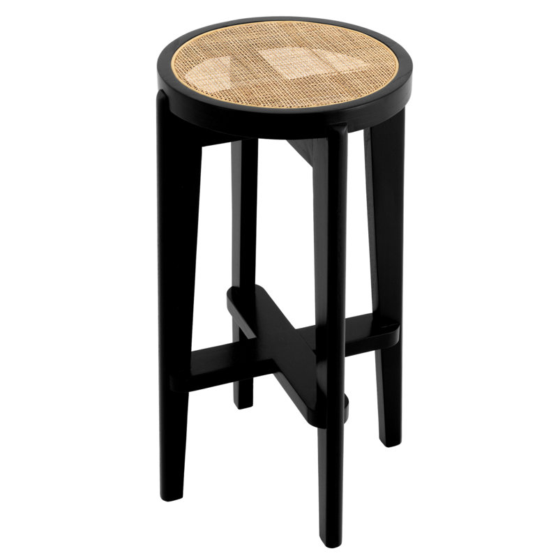 Dareau Counter & Bar Stool, Counter Stool (26” Seat Height), Black
