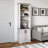 Yazeed Bookcase with Doors, Storage Cabinet with Doors and Shelves, Accent Cabinet